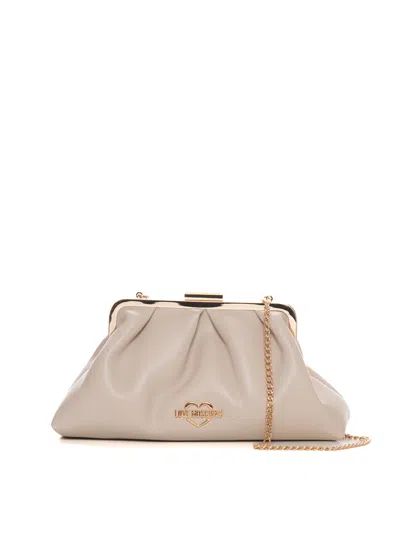Love Moschino Small Bag In Neutral