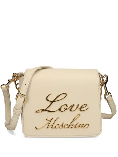 Love Moschino Smart Daily Crossbody Bag In Neutral