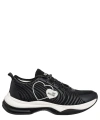 Love Moschino Black Polyester Sneakers In Black
