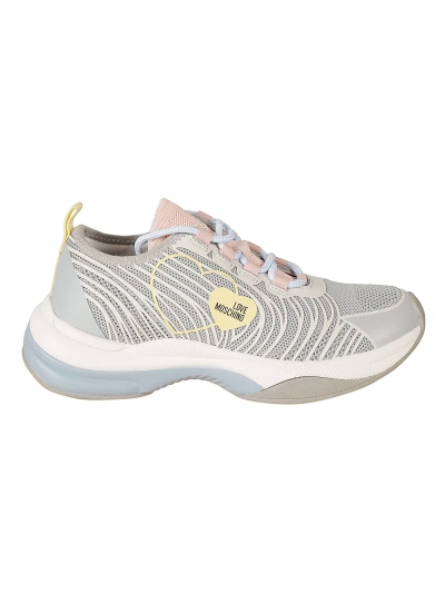 Love Moschino Sprint 50 Sneakers In Grey