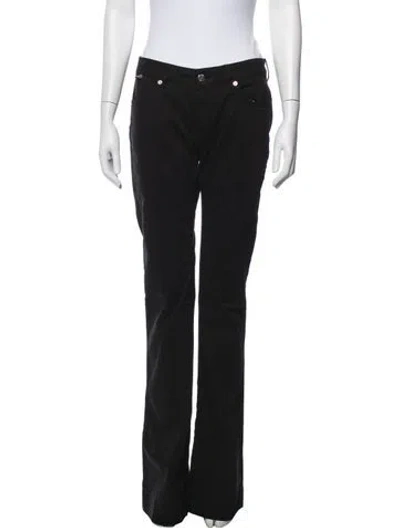 Pre-owned Love Moschino Straight Leg Pants W/ Tags In Black