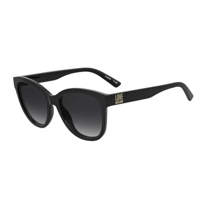 Love Moschino Sunglasses In Black
