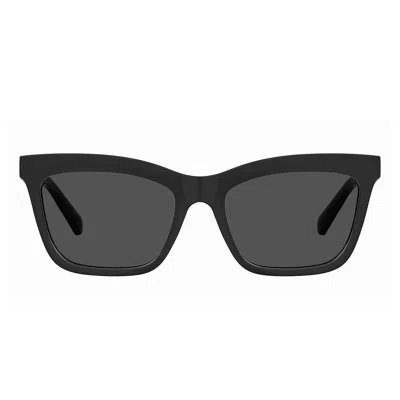 Love Moschino Sunglasses In Black