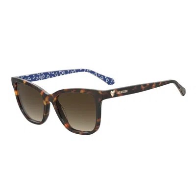 Love Moschino Sunglasses In Brown