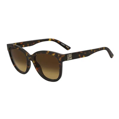 Love Moschino Sunglasses In Brown