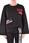 Love Moschino Sweatshirts In Black