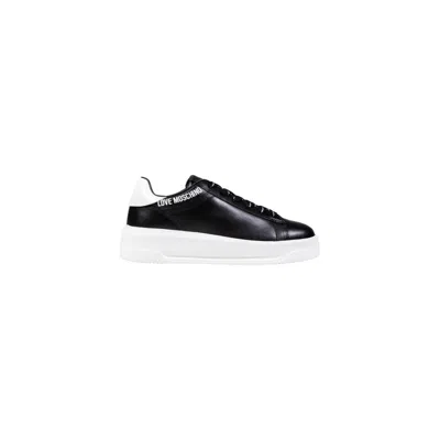 Love Moschino Synthetic Chunky Platform Sneaker In Black