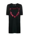 LOVE MOSCHINO T-SHIRT DRESS WITH "LOVE" PRINT