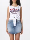 Love Moschino T-shirt  Woman Color White In White