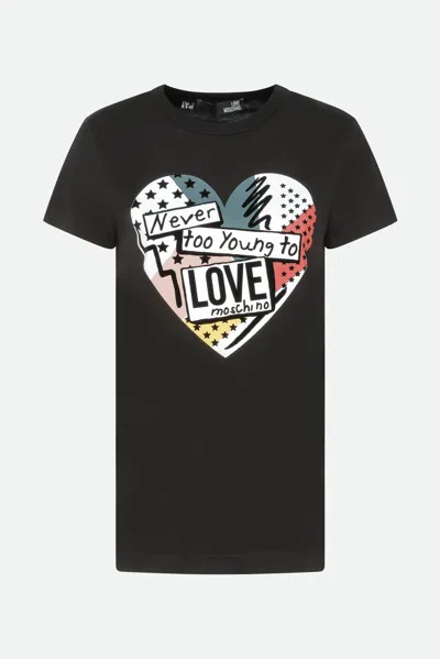 Love Moschino T-shirt Nera