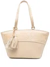 Love Moschino Tassel-detail Tote Bag In Neutrals