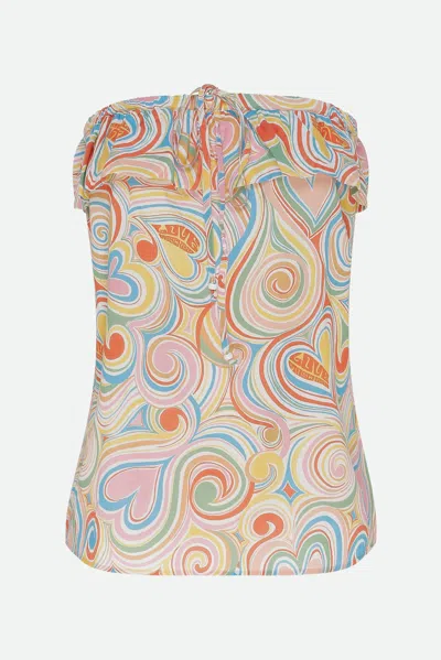 Love Moschino Top Fantasia Multicolore