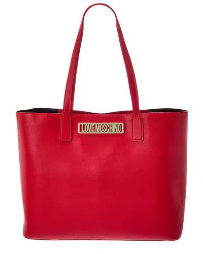 Love Moschino Tote In Red