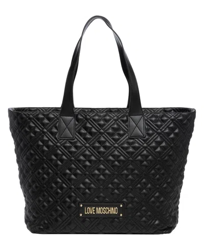 Love Moschino Tote Bag In Black