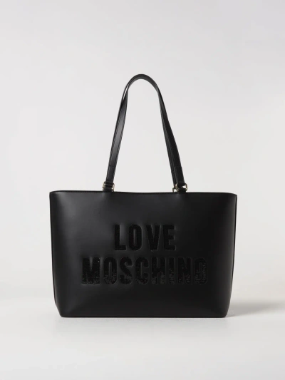 Love Moschino Tote Bags  Woman Colour Black