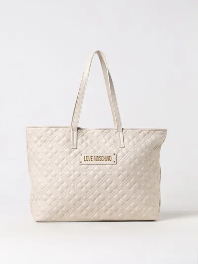 Love Moschino Tote Bags  Woman Color Ivory