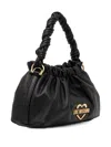 Love Moschino Twisted-handle Tote Bag In Black