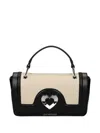 Love Moschino Two-tone Tote Bag In Black