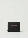 Love Moschino Logo-plaque Wallet In Black