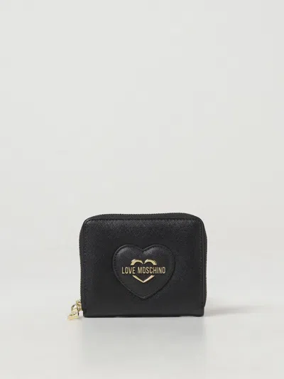 Love Moschino Wallet  Woman Color Black In Black