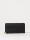 LOVE MOSCHINO WALLET LOVE MOSCHINO WOMAN COLOR BLACK,F52162002