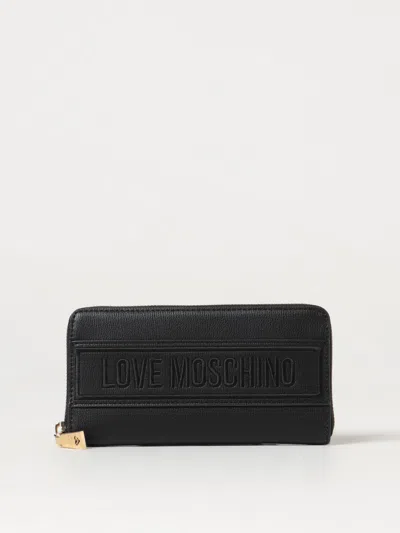 Love Moschino Wallet  Woman Colour Black