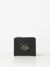 LOVE MOSCHINO WALLET LOVE MOSCHINO WOMAN COLOR BLACK,G17364002