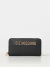 Love Moschino Wallet  Woman Color Black In 黑色