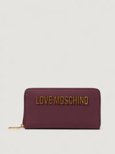 Love Moschino Wallet  Woman Color Burgundy