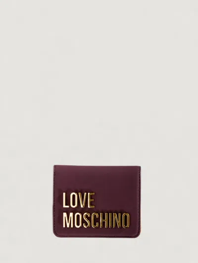 Love Moschino Wallet  Woman Color Burgundy