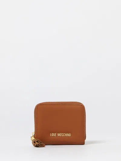 Love Moschino Wallet  Woman Color Cocoa In Brown