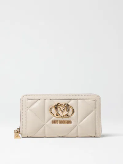 Love Moschino Wallet  Woman Color Ivory