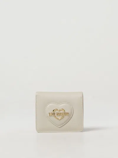 Love Moschino Wallet  Woman Colour Ivory