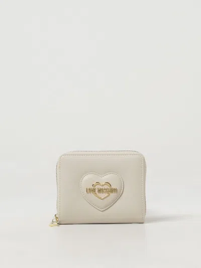 Love Moschino 钱包  女士 颜色 象牙色 In Ivory