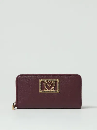 Love Moschino Wallet  Woman Color Wine In Brown