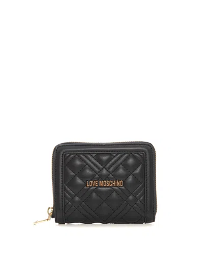 Love Moschino Wallet Small Size In Black