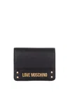 Love Moschino Wallet Woman  Jc5703pp1lld-0000 Black In Black