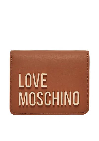 Love Moschino Wallet Woman  ♪ In Brown