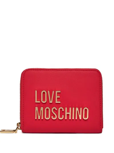 Love Moschino Wallets In Red