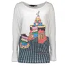 Love Moschino White Cotton Unisex T-shirt