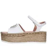 Love Moschino With Heel White In Bianco Neutri