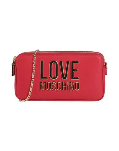 Love Moschino Woman Cross-body Bag Red Size - Polyurethane In Red