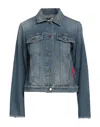 Love Moschino Denim Outerwear In Blue