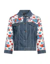 Love Moschino Denim Outerwear In Blue