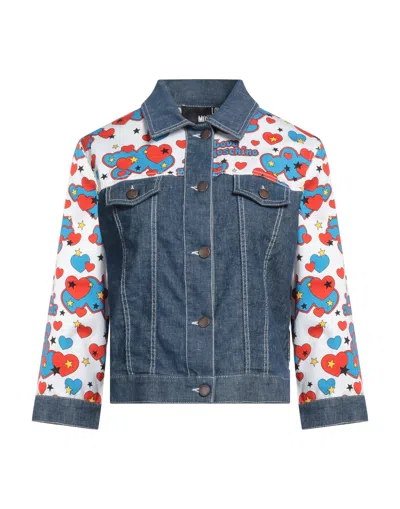 Love Moschino Denim Outerwear In Blue