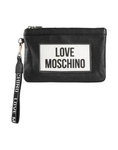 Love Moschino Woman Handbag Black Size - Leather In Brown