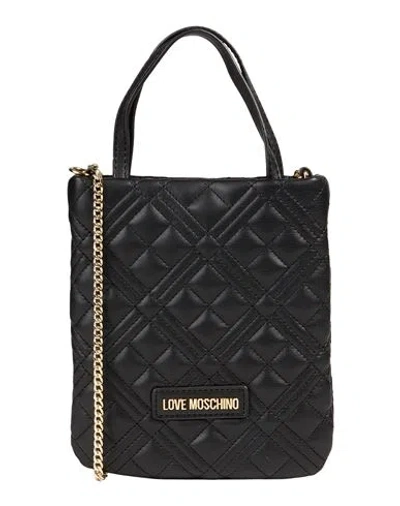 Love Moschino Woman Handbag Black Size - Polyurethane