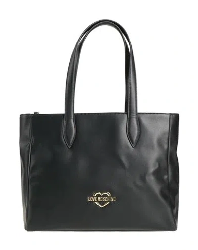 Love Moschino Woman Handbag Black Size - Textile Fibers