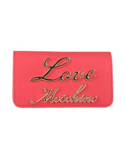 Love Moschino Woman Handbag Red Size - Synthetic Fibers