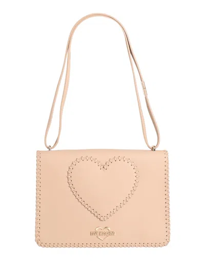 Love Moschino Handbags In Beige
